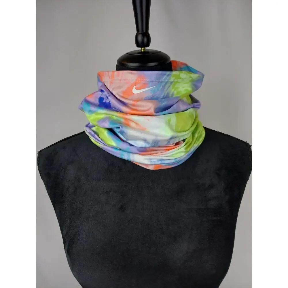 Nike Dri-Fit Wrap Neck Face Adult Unisex Tie-Dyed Gaiter NWOT